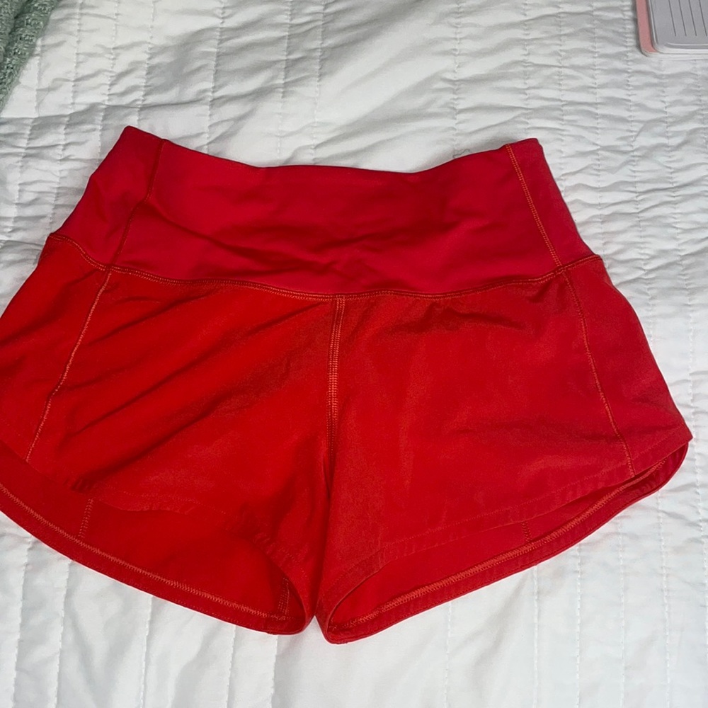 Lululemon red short